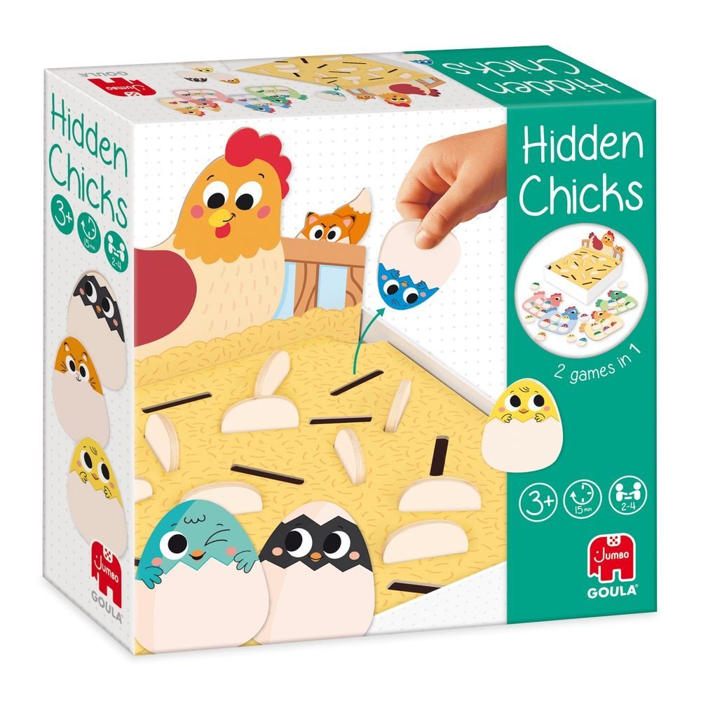 Juego de mesa infantil Hidden Chicks Goula