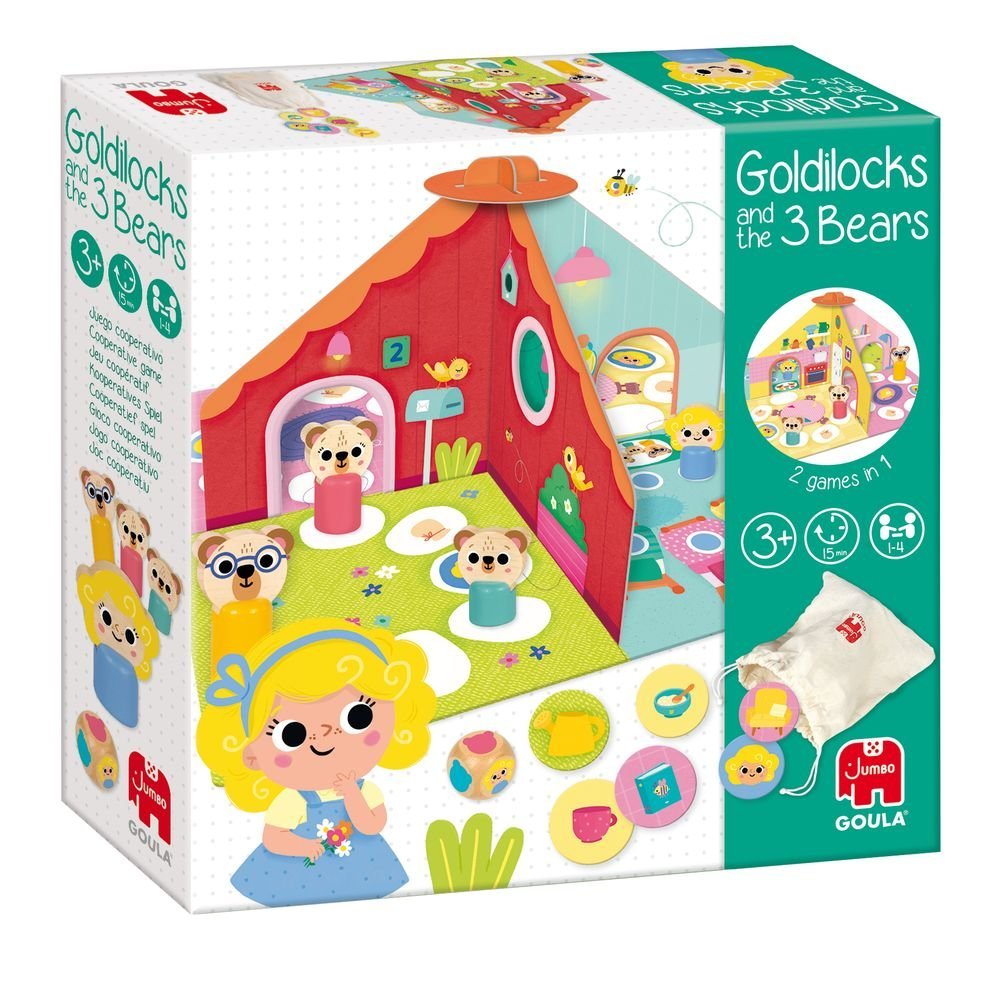 Juego de Mesa Infantil Ricitos de Oro Goula