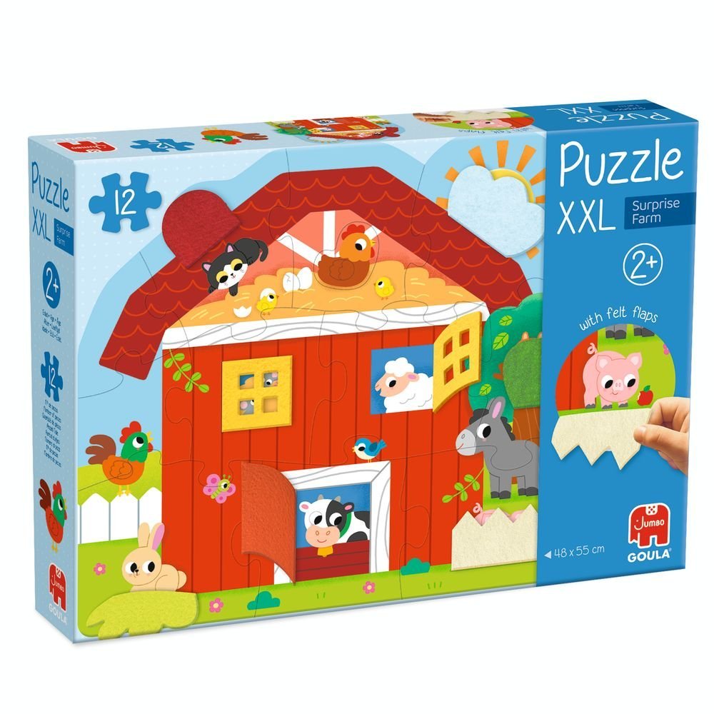 Puzzle XXL Granja Sorpresa Goula