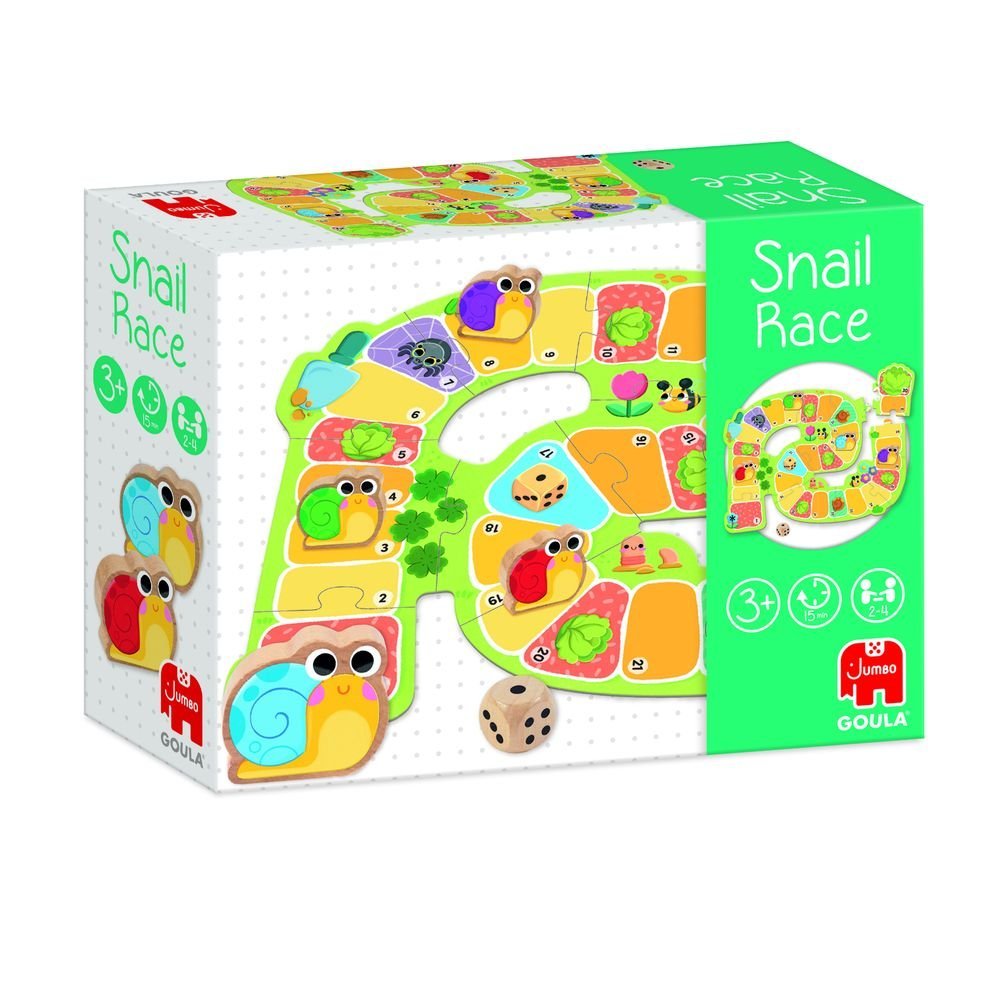 Juego Infantil Madera Snail Race - Goula