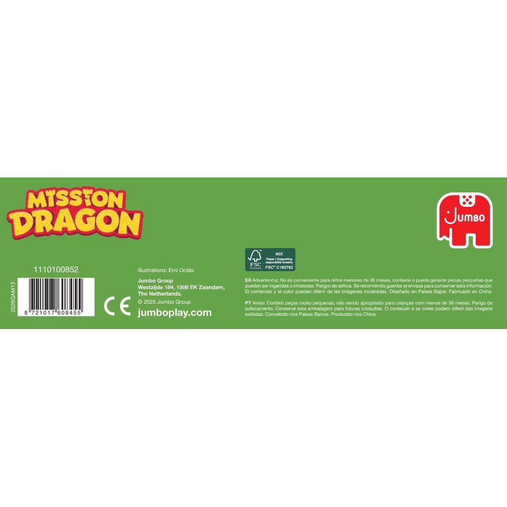 Juego de Mesa Mission Dragon Diset