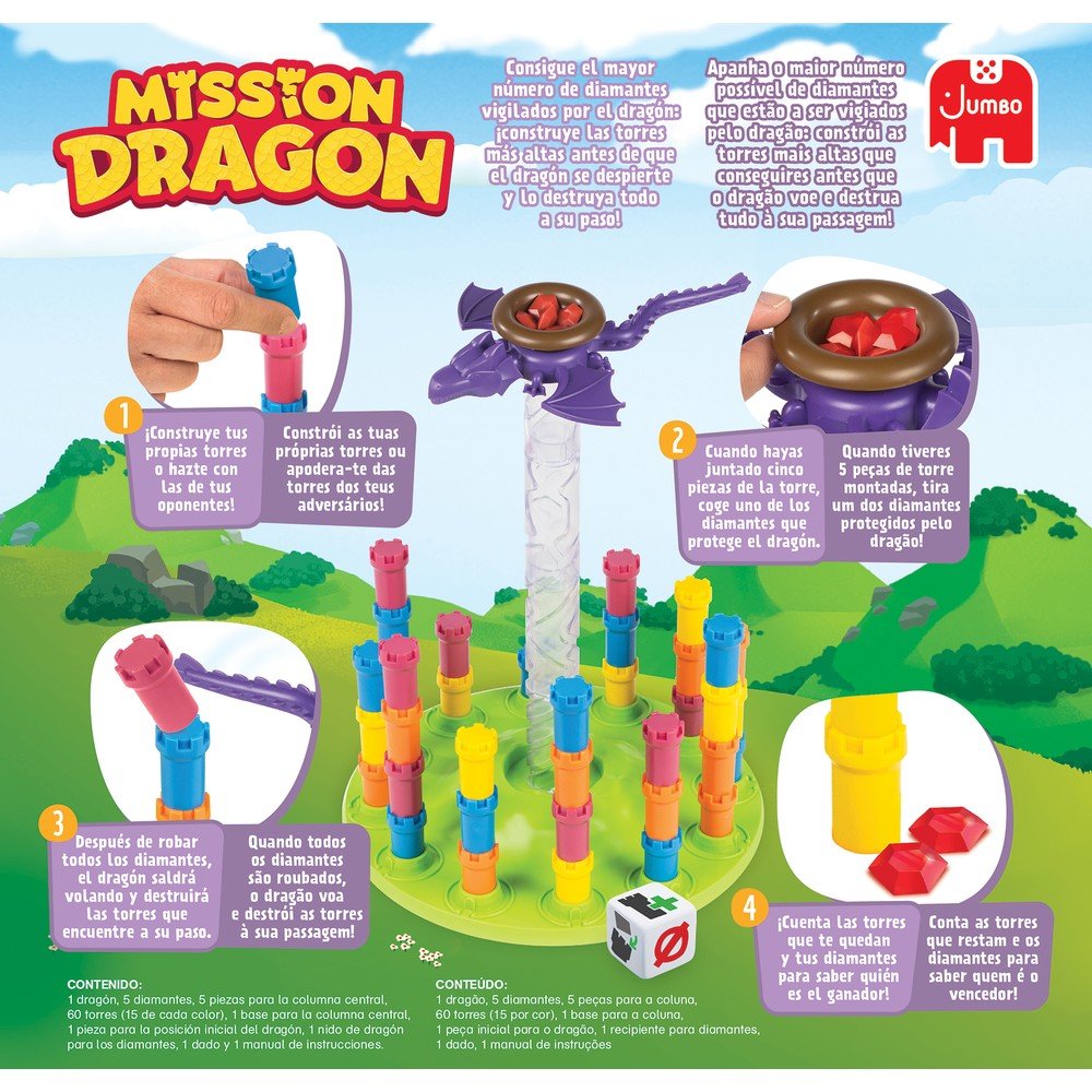 Juego de Mesa Mission Dragon Diset