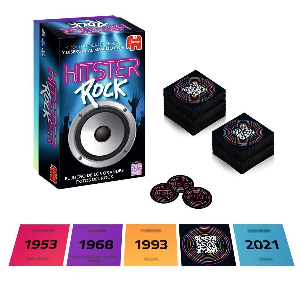 Juego de Mesa Hitster Rock DISET Imagen principal del producto