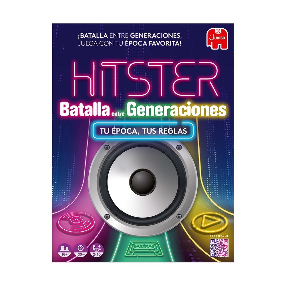 Juego de Mesa Hitster Batalla de Generaciones - Diset