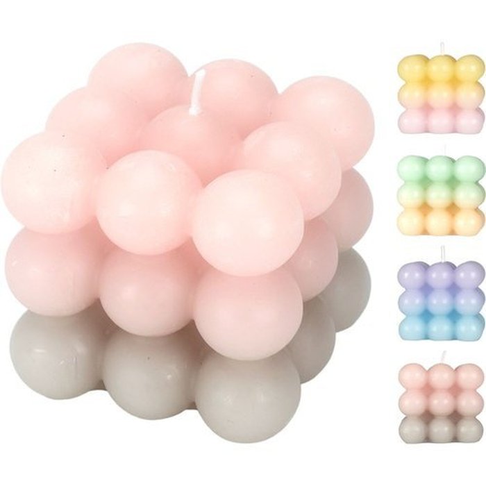 EXPOSITOR 24 VELAS BURBUJAS COLORES SURTIDOS | KOOPMAN | ENVASE 24 UDS. UNIDAD | 8721037011846 Imagen principal del producto