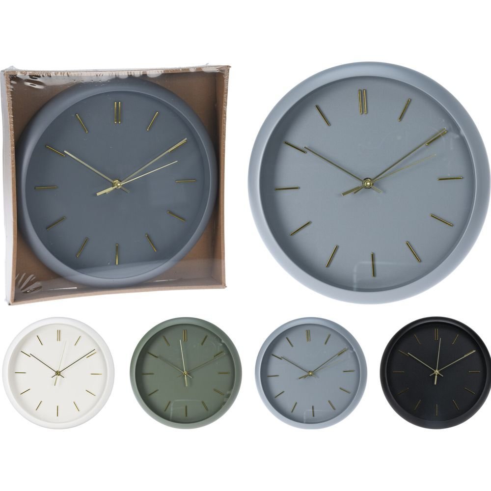 Reloj pared colores surtidos Koopman