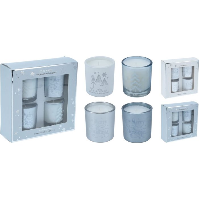 SET REGALO 4 VELAS NAVIDAD | KOOPMAN CHRISTMAS | 1 UNIDAD | 8721037117258 Imagen principal del producto