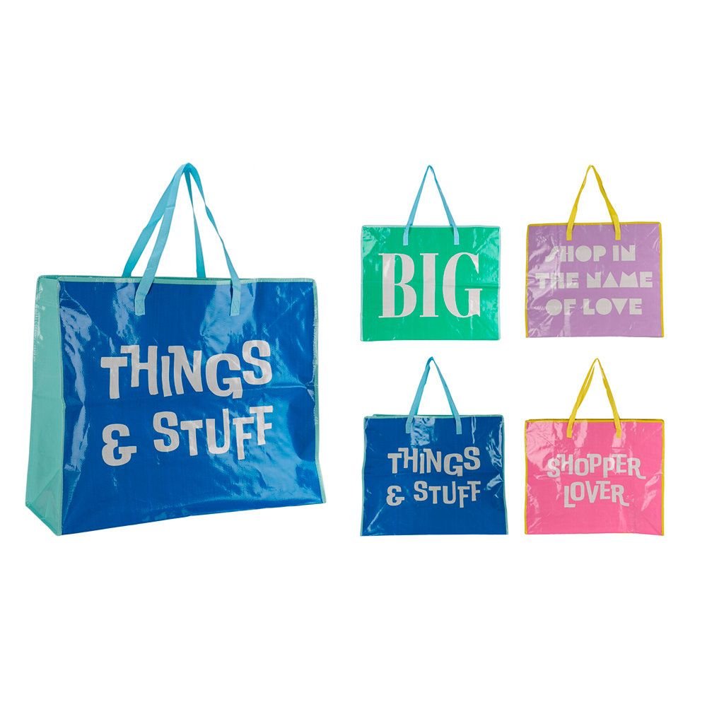 SHOPPING BAG 65X24X27CM SURTIDAS | KOOPMAN Imagen principal del producto