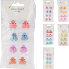 EXPOSITOR 24 PACK 8 PINZAS PARA EL PELO SURTIDAS | KOOPMAN | ENVASE 25 UDS. UNIDAD | 8721037234054