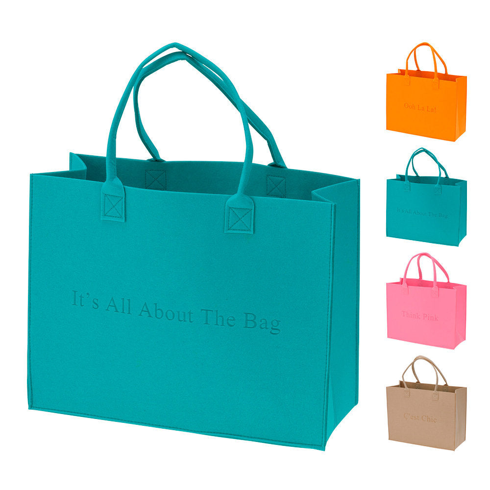 BOLSA DE FIELTRO 44X34CM COLORES SURTIDOS | KOOPMAN | 1 UNIDAD | 8721037386265 Imagen principal del producto