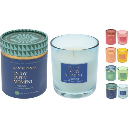 VELA AROMATICA EN CAJA DE REGALO COLORES SURTIDOS | KOOPMAN | 1 UNIDAD | 8721037397261 Imagen principal del producto