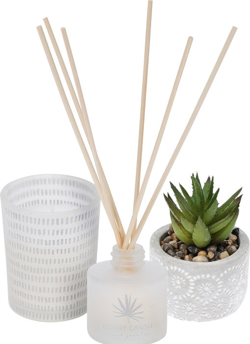 SET DE REGALO DECORATIVO Y JUEGO DE FRAGANCIAS SURTIDAS | KOOPMAN | 1 UNIDAD | 8721037447874 Imagen principal del producto