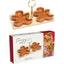 Set de Aperitivos Forma de Galleta de Jengibre Koopman Christmas