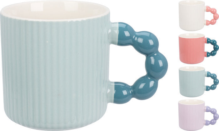 TAZA BUBBLES 340ML COLORES SURTIDOS | KOOPMAN | ENVASE 8 UDS. UNIDAD | 8721037498821
