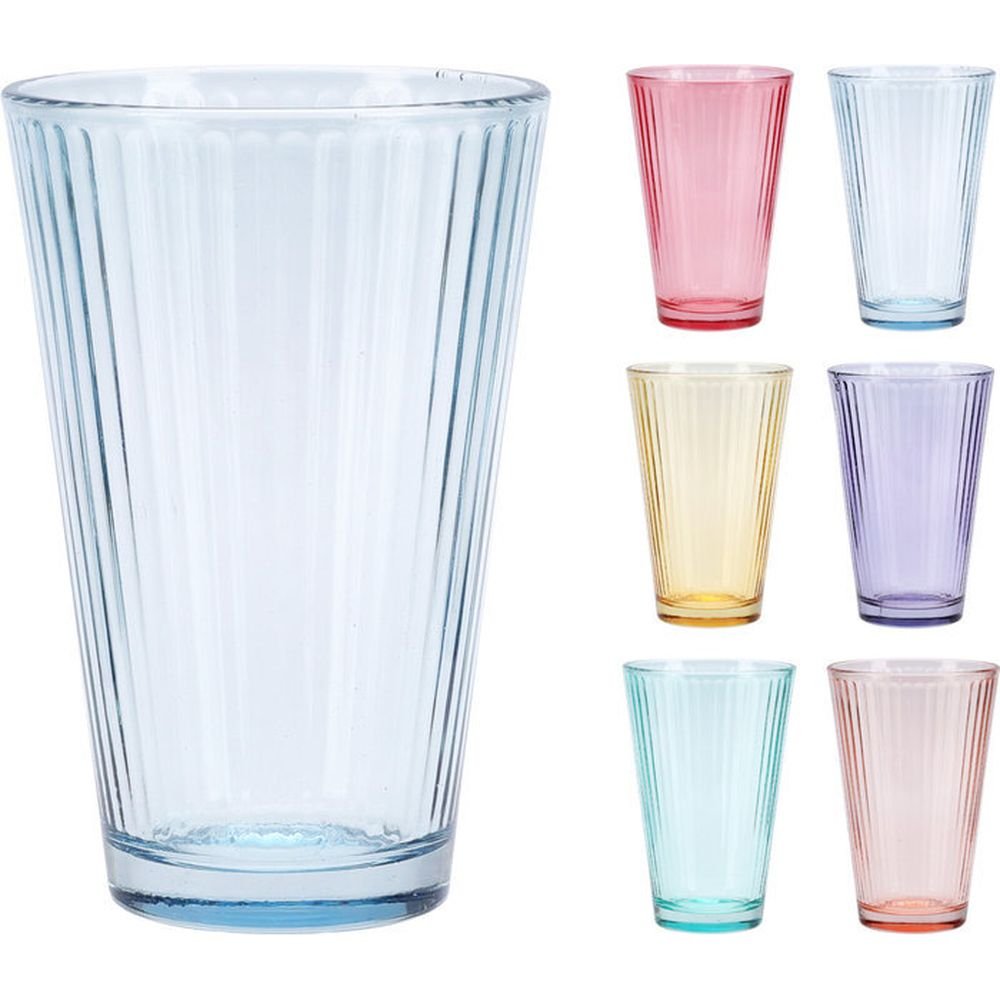SET DE 6 VASOS 300ML COLORES SURTIDOS | KOOPMAN | ENVASE 6 UDS. UNIDAD | 8721037508452 Imagen principal del producto