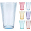 SET DE 6 VASOS 300ML COLORES SURTIDOS | KOOPMAN | ENVASE 6 UDS. UNIDAD | 8721037508452