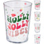SET DE 4 VASOS 510ML HOLLY JOLLY VIBES | KOOPMAN CHRISTMAS | ENVASE 4 UDS. UNIDAD | 8721037509480