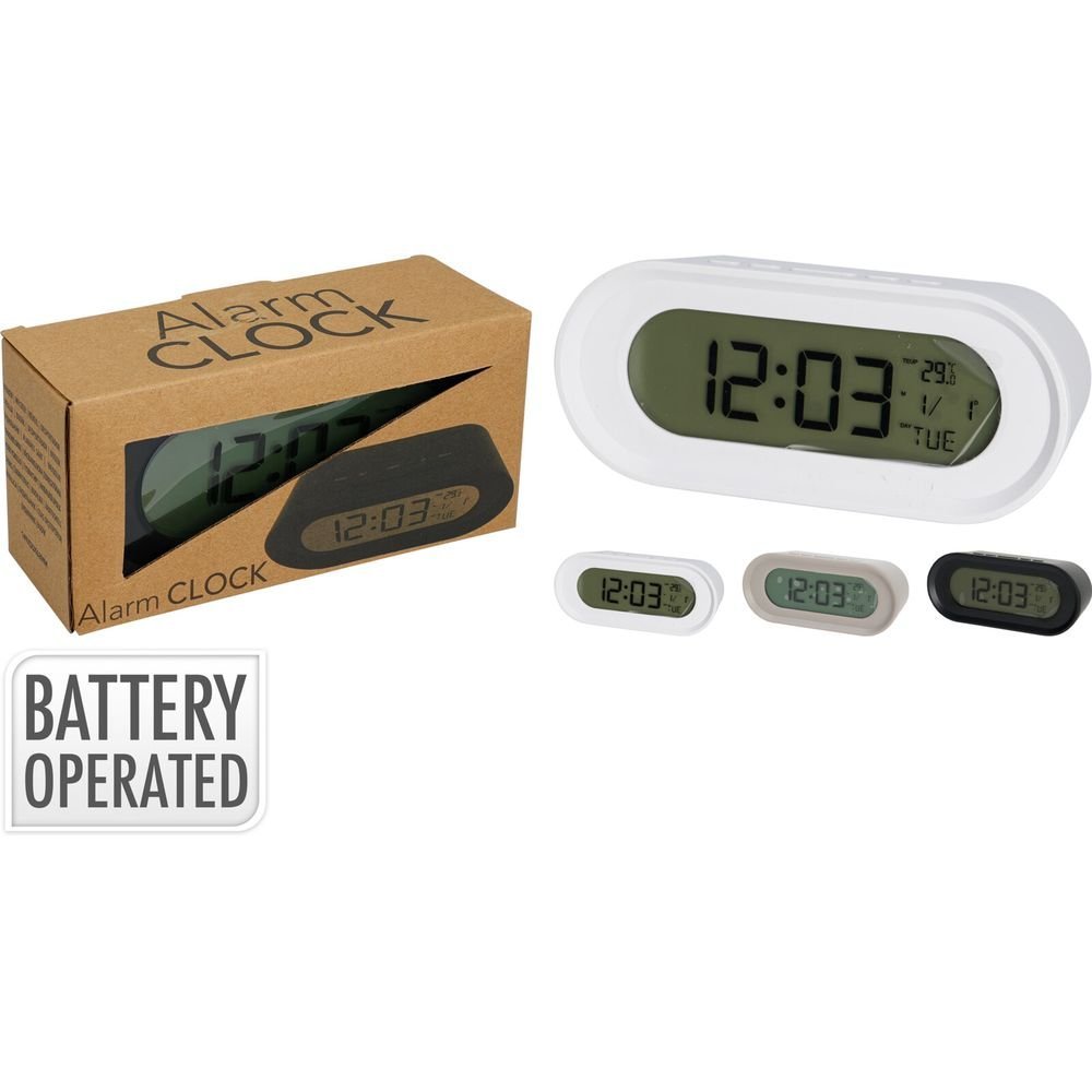 Reloj despertador con batería Koopman