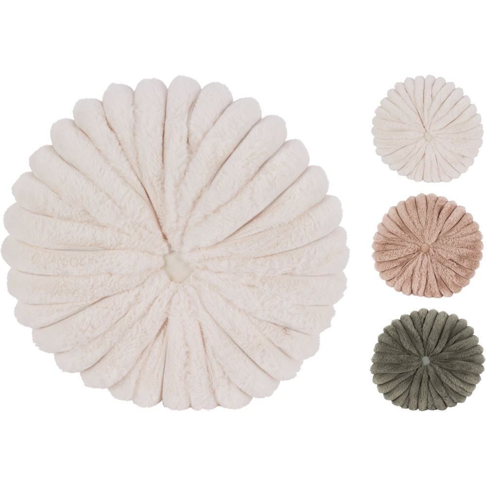 COJIN REDONDO 38CM 3 COLORES SURTIDOS | KOOPMAN | 1 UNIDAD | 8721037556095