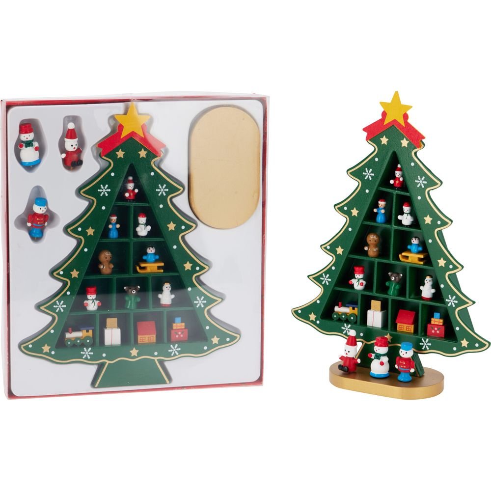 ARBOL DE NAVIDAD DECORADO 29CM | KOOPMAN CHRISTMAS | 1 UNIDAD | 8721037563048 Imagen principal del producto