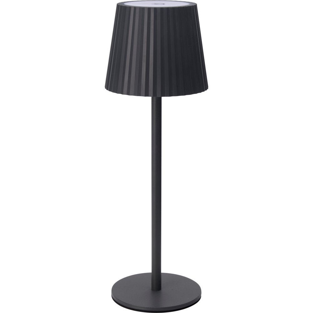 Lámpara de mesa LED 27cm Koopman gris