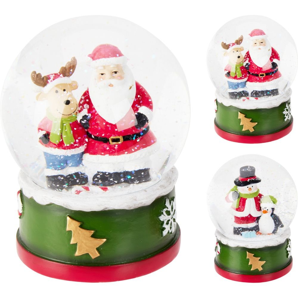 BOLA DE NIEVE NAVIDEÑA 14CM 2 MODELOS SURTIDOS | KOOPMAN CHRISTMAS | 1 UNIDAD | 8721037614955 Imagen principal del producto