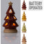EXPOSITOR 12 ARBOLES DE NAVIDAD LED 12CM COLORES SURTIDOS | KOOPMAN CHRISTMAS | 1 UNIDAD | 8721037615600