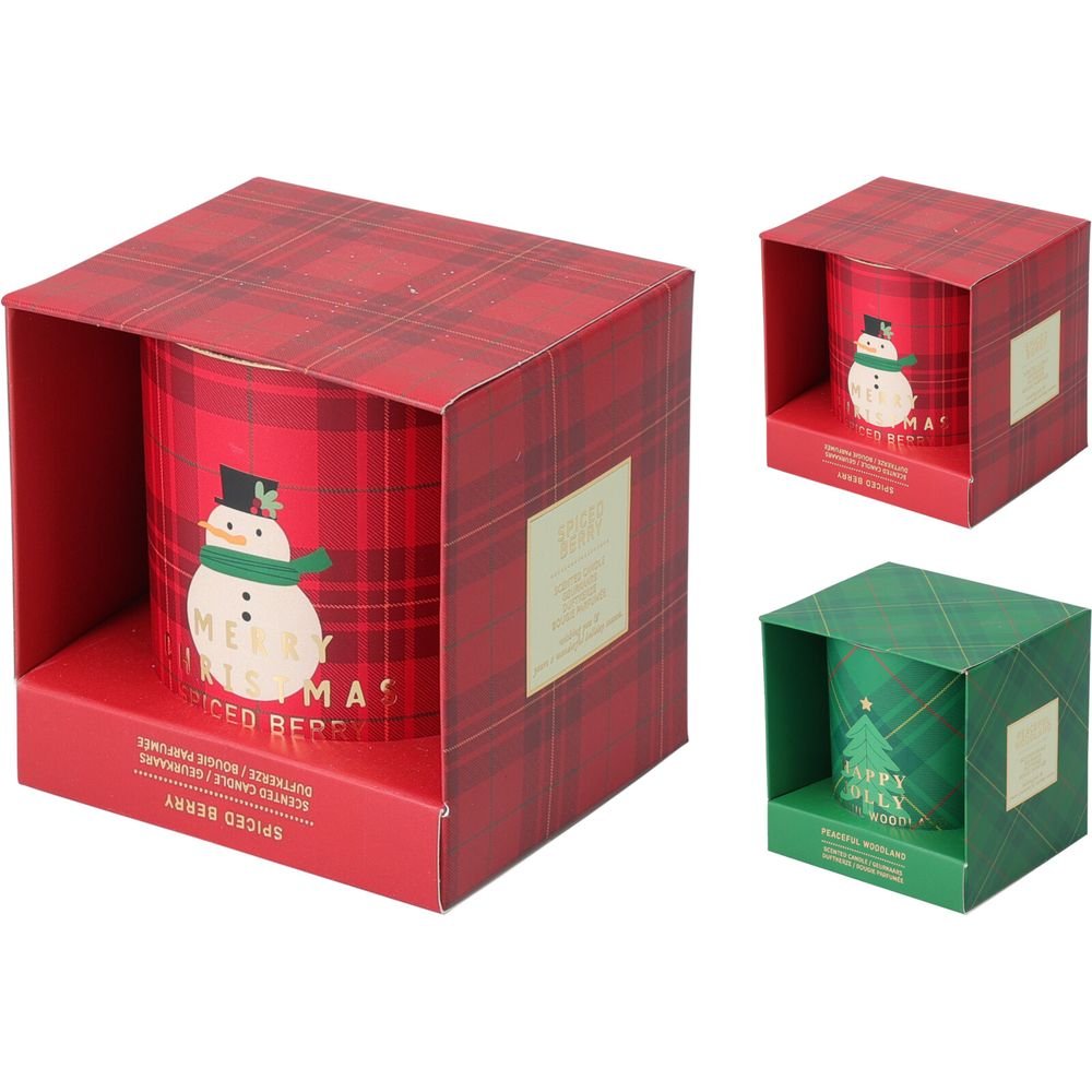 VELA AROMATICA 9CM MOTIVOS NAVIDEÑOS SURTIDAS | KOOPMAN CHRISTMAS | 1 UNIDAD | 8721037640916 Imagen principal del producto