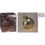 Bola Navidad con Led 20 cm Gris Koopman Christmas