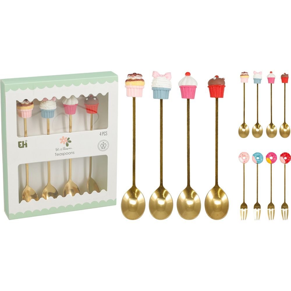 Set Cubiertos Cake Surtidos Cucharitas Tenedores Koopman Imagen principal del producto