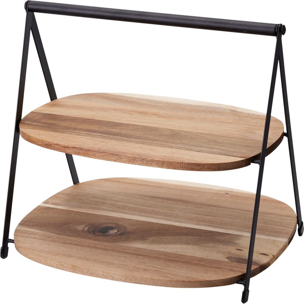 Estante Doble Sobremesa Madera Koopman Imagen principal del producto