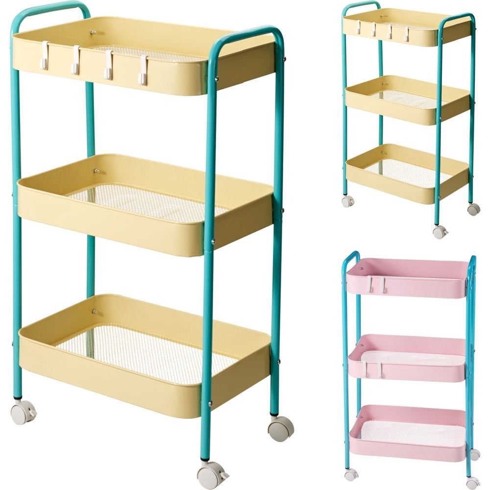 Carrito con estantes y ruedas Koopman