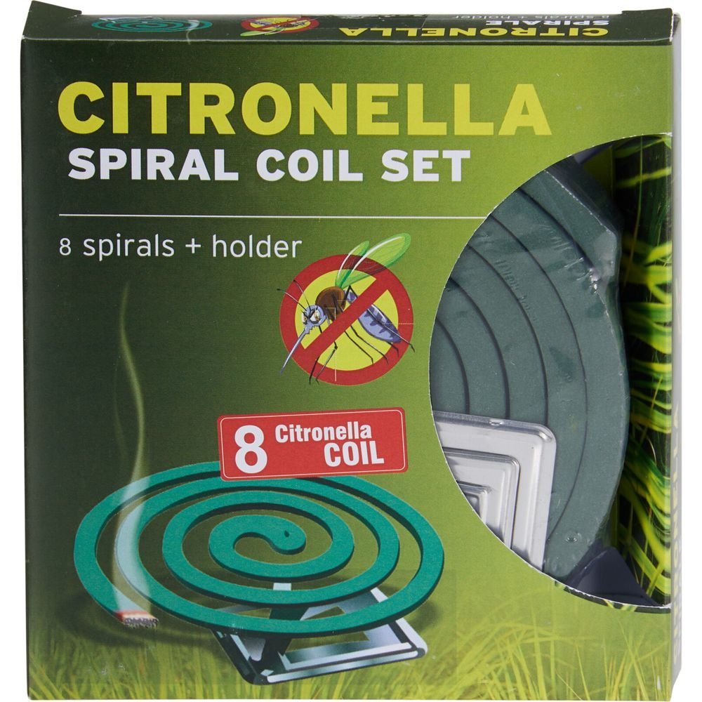 Expositor 12 espirales incienso citronela antimosquitos Koopman