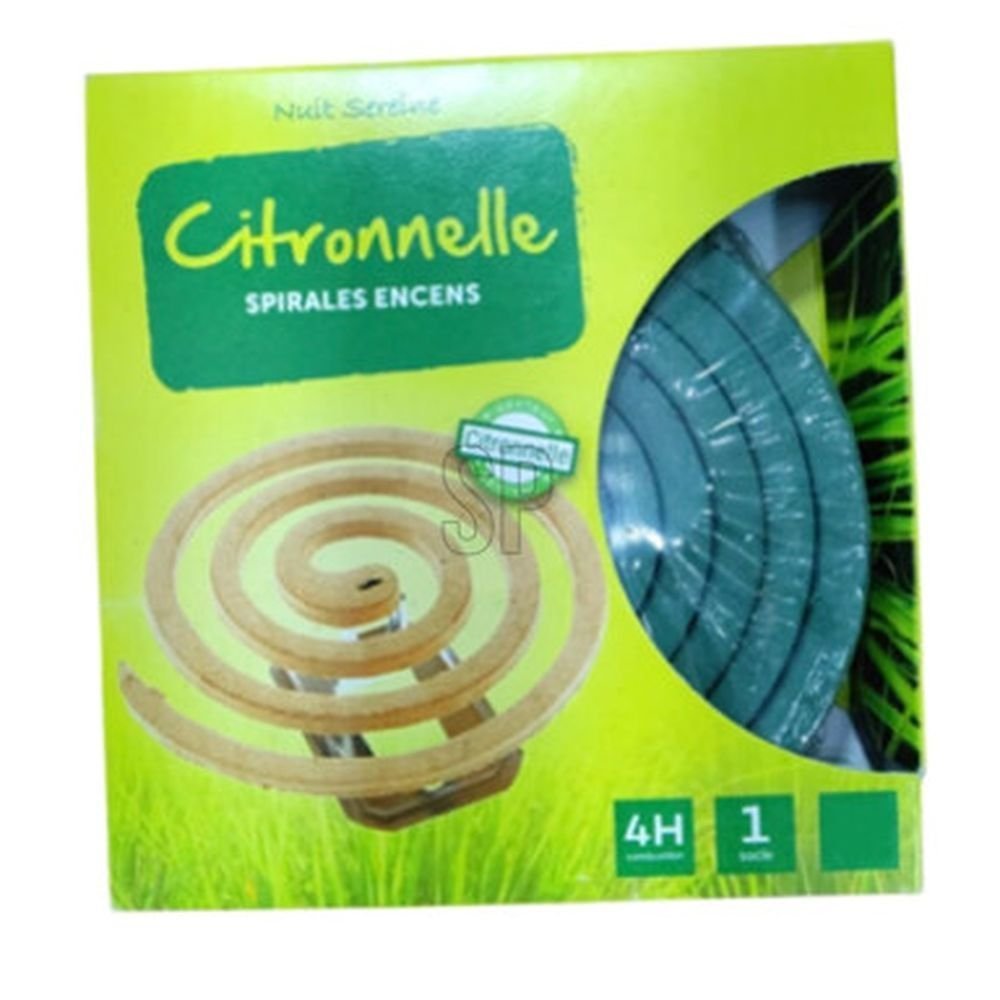 Expositor 12 espirales incienso citronela antimosquitos Koopman
