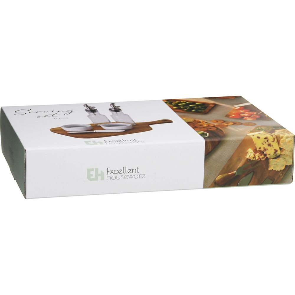 Juego de servir con tabla 6 piezas Koopman
