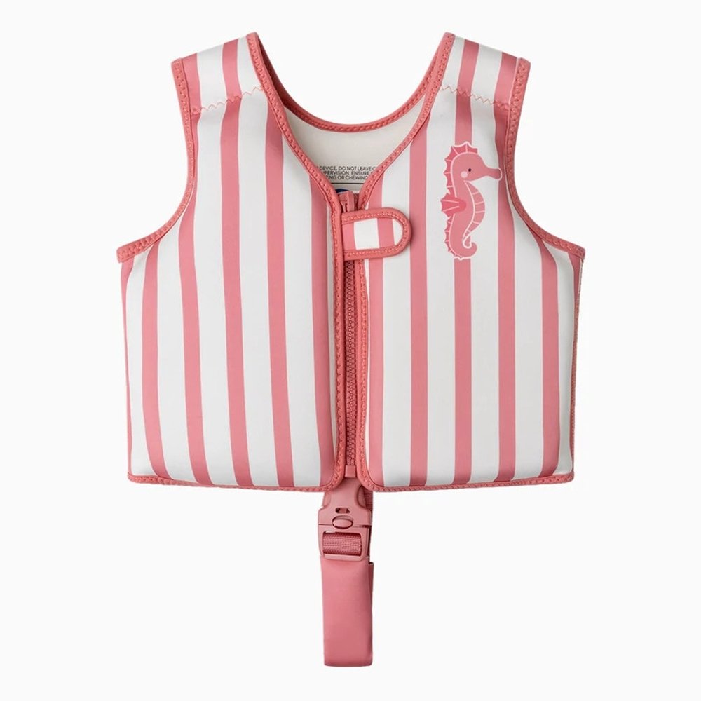 Chaleco natación rosa Seahorse 2-3 años