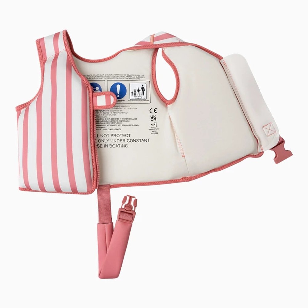 Chaleco natación rosa Seahorse 2-3 años