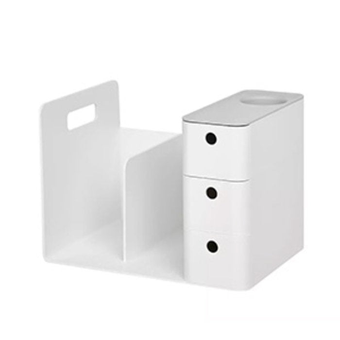 Organizador libros con cajones Litem Combo Rack Gris marca Litem Imagen principal del producto
