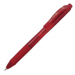 BOLIGRAFO ENERGEL 0,7 RETRACTIL ROJO | 12 UNIDADES | (PENTEL)
