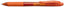 BOLIGRAFO ENERGEL 0,7 RETRACTIL NARANJA | 12 UNIDADES | (PENTEL)