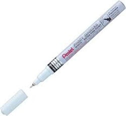 Marcador permanente Blanco PENTEL MFP10 pack 12