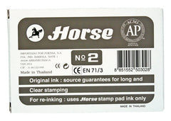 TAMPON Nº 2 HORSE NEGRO | 1 UNIDADES | (POESSA)