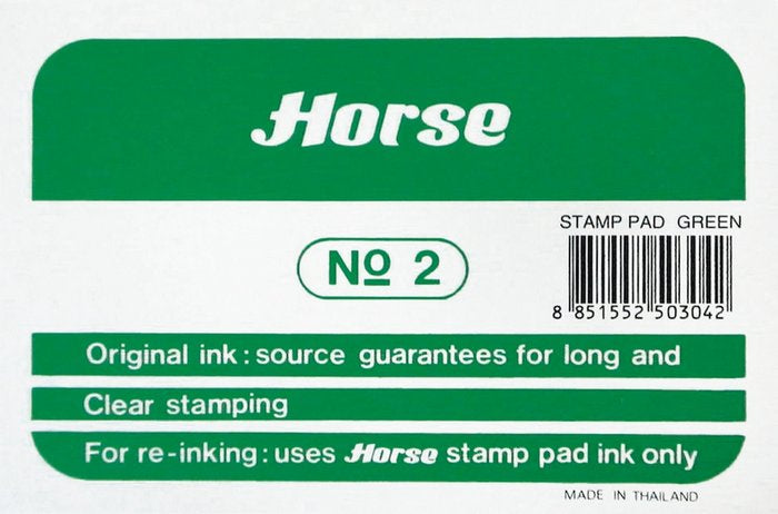Tampon Nº 2 Horse Verde POESSA
