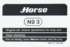 TAMPON Nº 3 HORSE NEGRO | 1 UNIDADES | (POESSA)