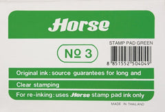 TAMPON Nº 3 HORSE VERDE | 1 UNIDADES | (POESSA)