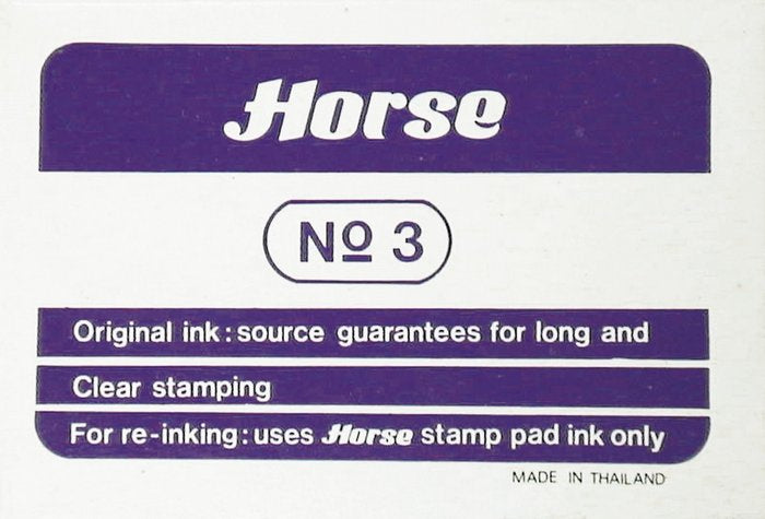 TAMPON Nº3 HORSE VIOLETA | 1 UNIDADES | (POESSA)