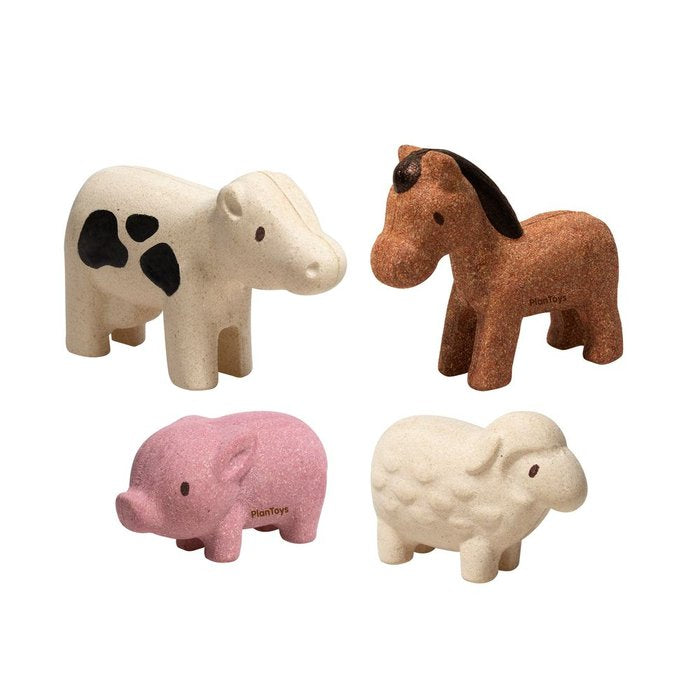 Set de animales de la granja Plantoys marca 4 piezas Imagen principal del producto