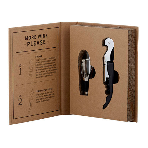 SET REGALO CON ACCESORIOS PARA VINO | WIDDOP | 1 UNIDAD | 8860837213286 Imagen principal del producto