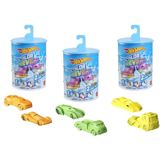 HOT WHEELS COLOR REVEAL (SURTIDO) | HOT WHEELS MATTEL | 1 UNIDAD | 8879619777762 Imagen principal del producto