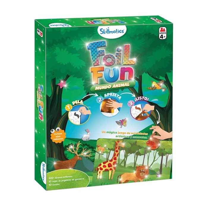 Juego Foil Fun Mundo Animal LUDILO Imagen principal del producto